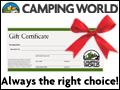 camping world gift certificates